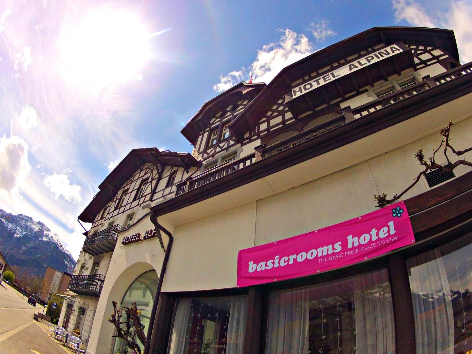 Basicrooms Hotel Unterseen Экстерьер фото